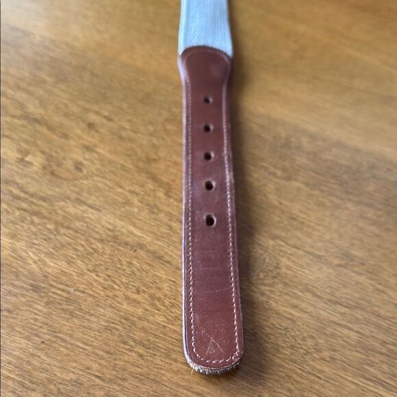 Coach leather/canvas belt - Picture 3 of 6